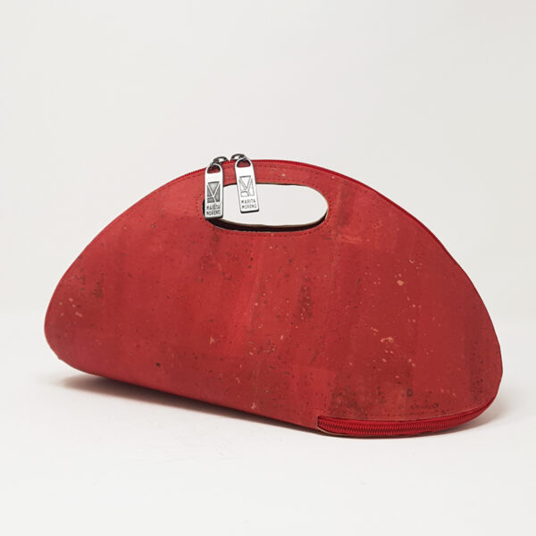 Cork Shell Red Bag | Marita Moreno