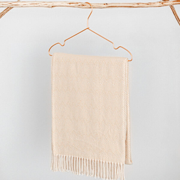 Herringbone Cotton Throw | Docofil