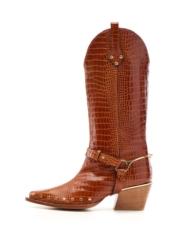 Jackson Brown Texas Knee Boots | Luis Onofre