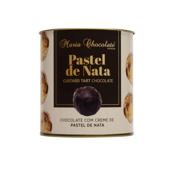 Can of Custard Tart Chocolate | Maria Chocolate